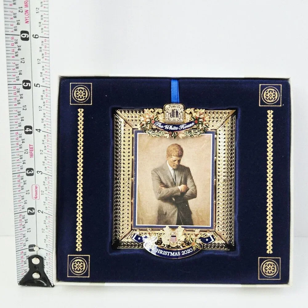 Christmas 2020 The White House Historical Association Ornament w/ Box & Booklet